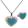 thumbnail image 1 of Joyas de Cambio de Color Fernando Conjunto Amor Colgante Gargantilla, 1 of 8