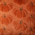 thumbnail image 2 of Fall Pumpkins Decorative Pillow Covers 16x16 Set of 2, Dark Rust Red Soft Plush Faux Fur Wool Farmhouse Throw Cushion Cases for Autumn Thanksgiving Holiday Home Decorations, 2 of 14