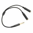 thumbnail image 2 of Y Splitter Sound Cable,6.35mm Stereo Male Plug Stereo Splitter Y Cord Male Plugto Dual Female Plug Cable Extended Durability, 2 of 9