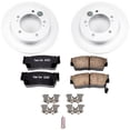 thumbnail image 2 of PowerStop Front Geomet Coated Brake Rotor and Pad Kit Fits: CHEVROLET GEO SUZUKI Select Models CRK4919, 2 of 4