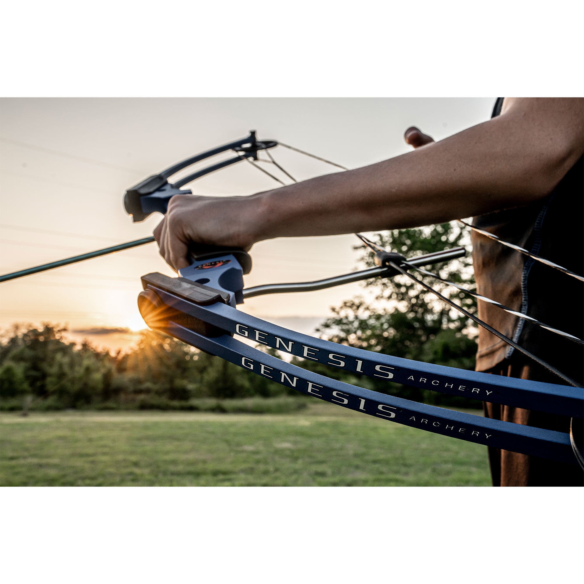 Genesis Original Archery Compound Bow Adjustable Size,Left Hand