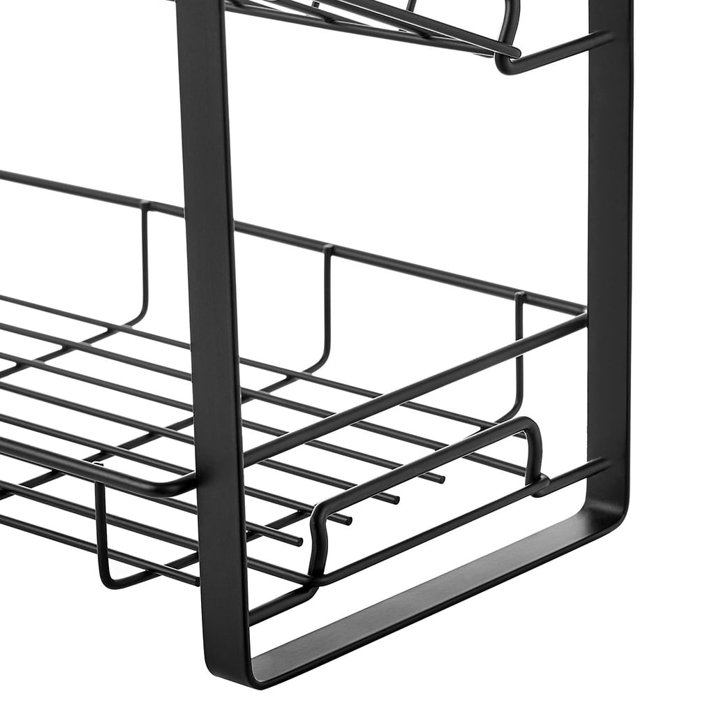 Organize It All 3 Tier Wall Mountable Spice Rack in Chrome 
