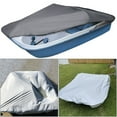 thumbnail image 6 of Pedal Boat Cover Waterproof Heavy Duty Boat Cover Replacement for 3 to 5 Person 420D Dustproof-Grey, 6 of 6