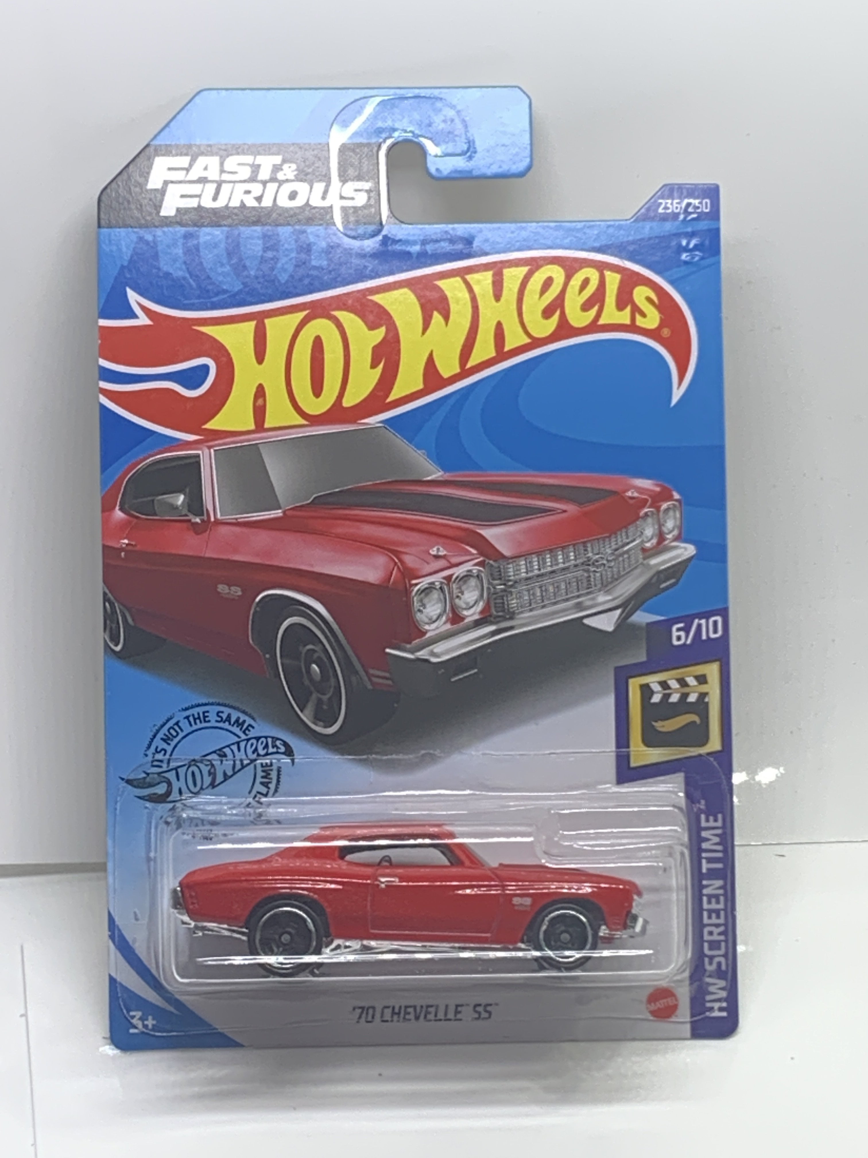 Car Craft ~ '70 Chevelle SS ~ NEW ON CARD Hot Wheels 