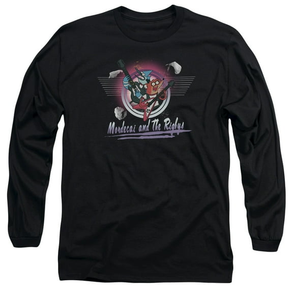 The Regular Show - Mordecai & The Rigbys - Long Sleeve Shirt - Medium