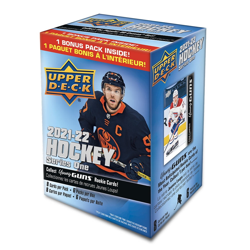 2021-22 Upper Deck série 1 cartes de hockey boîte de Mass Blaster