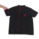 thumbnail image 5 of USHOBE Chef Coat Short Sleeve Black Unisex Uniform Breathable Kitchen Apparel for Catering, 5 of 8