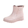 thumbnail image 3 of Willtoo Women Waterproof Short Rain Boots, Lightweight Non‑Slip Ankle Rain Booties, Elastic Weather‑Resistant Outdoor Rain Shoes, 3 of 6