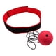 thumbnail image 2 of Diadema con pelota de reflejos de boxeo Equipo de boxeo ajustable Pelota de boxeo con cuerda Reflex negro rojo, 2 of 9