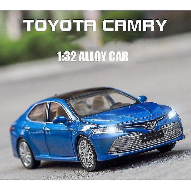Camry 8º modelo Toy Car Diecast a escala 1:32 con sonido y luz para niños
