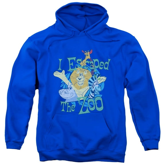 Madagascar - Escaped - Pull-Over Hoodie - Small