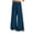 Sky Blue, variant on Timegard Womens Wide Leg Pants Elastic High Waist Side Split Casual Loose Comfy Pants Fall Vacation