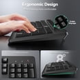 thumbnail image 7 of TECKNET BASICS Wireless Keyboard & Mouse Combo, Full-Size Ergonomic, Low-Noise Typing & Clicking, Long Battery Life, Spill-Resistant, 2.4G Lag-Free USB for PC/Laptop/Computer, 7 of 7