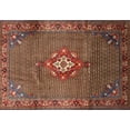 thumbnail image 1 of Ahgly Company Indoor Rectangle Traditional Saffron Red Persian Area Rugs, 3' x 5', 1 of 6