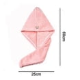 thumbnail image 3 of Cotton Hair Towel Wrap for Women and Men-Pink, 3 of 3
