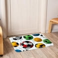 thumbnail image 6 of Football Non-Slip Polyester Office Rug, Machine Washable Chair Rug - for Office Spaces, 6 of 6