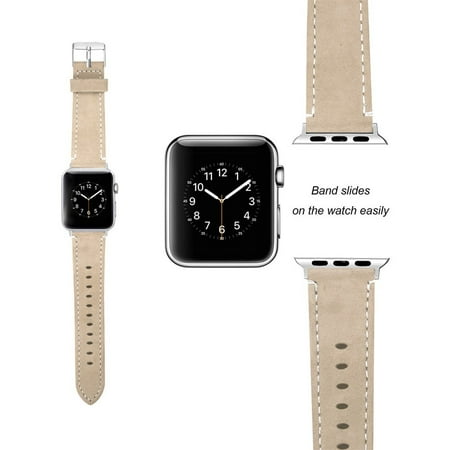 - Fashion Leather Replacement Bracelet Strap Band For Apple Watch Series1/2/3 38mm