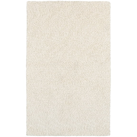 Sphinx Heavenly Area Rug 73402 Ivory Neutral Monochrome 5' x 7' Rectangle