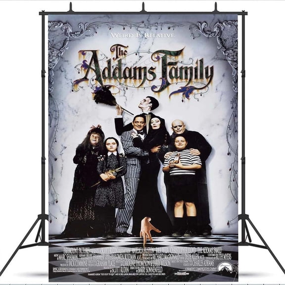 The Addams Family Birthday Party Supplies Banner Backdrop Background Taspestry Poster Wall Decor