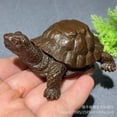 thumbnail image 4 of Antique-style gold tortoise incense burner, a high-end craft item for attracting wealth and good fortune, suitable for Chinese home decoration., 4 of 4