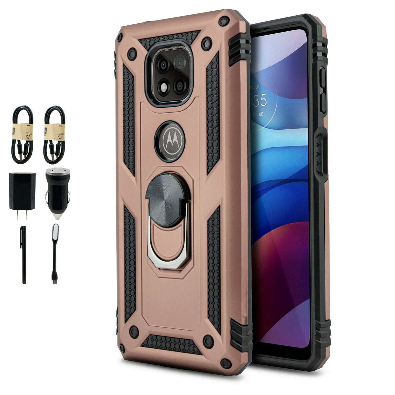 Value Pack + for Motorola Moto G Power 2021 (NOT FIT 2020 Version) with