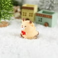 thumbnail image 3 of Mini Christmas Figurines - Resin Decorations for Fairy Gardens, Christmas Villages & DIY Crafts; Durable Resin Figures for Terrariums, Cake Toppers, Indoor/Outdoor Decor, 3 of 6