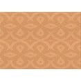 thumbnail image 1 of Ahgly Company Indoor Rectangle Patterned Neon Orange Area Rugs, 8' x 12', 1 of 6
