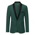 thumbnail image 2 of Cloudstyle Mens Suits Slim 3-Piece Suit Shawl Lapel Party Outfit Set, 2 of 5