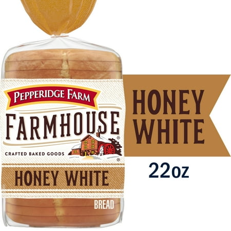 Pepperidge Farm Farmhouse Honey White Bread 22 oz Loaf Pepperidge Farm Farmhouse Honey White Bread 22 oz Loaf