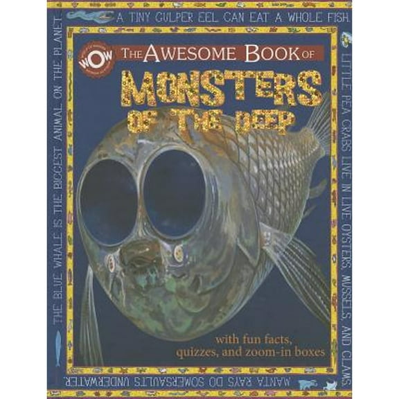 The Awesome Book of Monsters of the Deep: Awesome (Hardcover) by Flowerpot Press (Creator)
