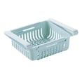 thumbnail image 3 of Refrigera Cajón de Refrigera de Ajusable de Diseño Elástico para Soporte de Acuerdo de Tamaño de Refrigera Azul Baoblaze Cajón organizador del refrigerador, 3 of 7