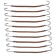thumbnail image 3 of ColoMX 20 Unids Ponytail Hooks Diadema Garra del pelo Pinzas Para el Cabello Bandas de Goma Hair Styling Hair Braid (Negro), 3 of 7