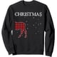 thumbnail image 1 of Sudadera de pijama de Navidad con diseño de búfalo a cuadros para parejas, 1 of 5