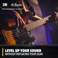 thumbnail image 2 of Cuerdas para bajo DR Strings Hi-Beam de acero inoxidable 45-105, 2 of 9