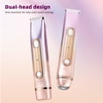 thumbnail image 3 of Welan Bikini Trimmer for Women,Cordless Wet/Dry Body Shaver for Trip,Cordless Body Shaver with Ceramic Blade, IPX7 Waterproof Lady Facial Razor, Portable Rechargeable Body Hair Trimmer for Face, 3 of 9