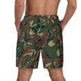 thumbnail image 2 of Mens Swim Trunks Camouflage Quick Dry Board Shorts with Compression Liner, 2 of 2