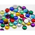 thumbnail image 4 of WWS-13mm Flat Back Round Acrylic Rhinestones Plastic Gems for Jewelry Making Costume Jewels Cosplay Embelishments - 50 Pieces (Red Ruby .TM), 4 of 4
