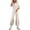 White, variant on Ndbuld Womens 2 Piece Workout Sets Short Matching Casual Summer Outfits Slim Fitted Going Out Gym Yoga Athletic Tracksuits Sky Blue S
