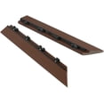 thumbnail image 3 of 1/6 ft. x 1 ft. Quick Deck Composite Deck Tile Outside Corner Fascia in California Redwood (2-Pieces/Box), 3 of 3