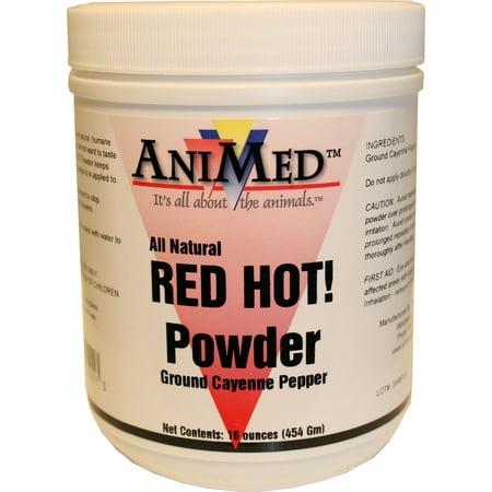 UPC: 0694244900013 | AniMed Red Hot Powder 16 oz.