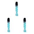 thumbnail image 2 of Minnieouse Trenzas con extensiones de cabello trenzado, materiales fáciles de trenzar, cabello trenzado sintético, cabello trenzado Jumbo B16 Type1 NO1, 2 of 6
