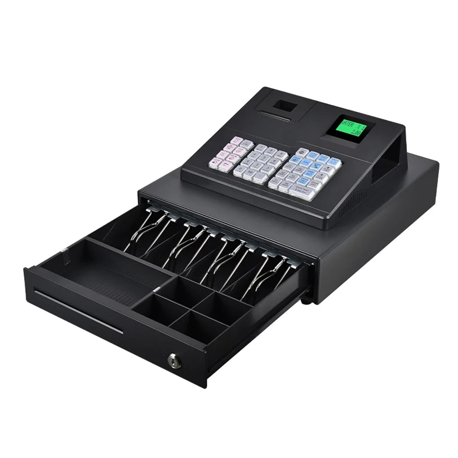 Retail Stores Cash Register, Price Checkout Supermarket Smart POS Machine For Small Business ECR600 ,Easy to Setup