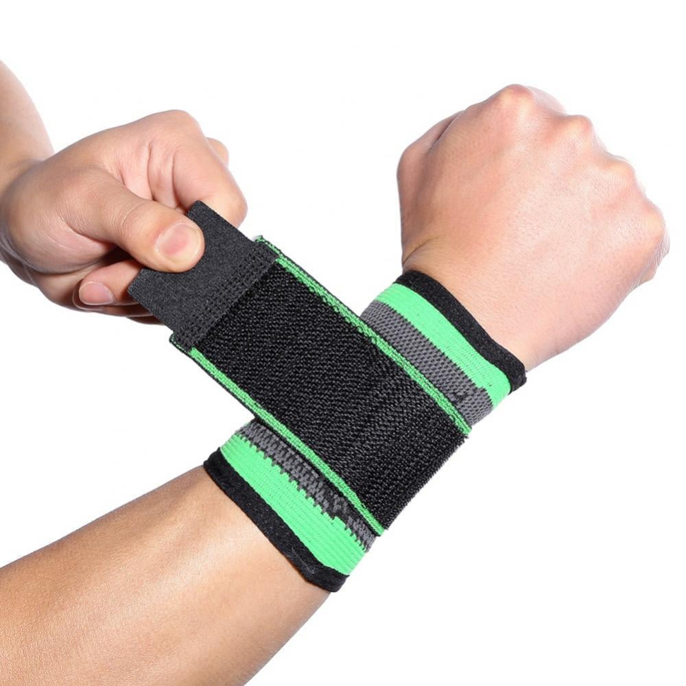Wrist Band Strap Adjustable Brace Wrap Bandage Support for Fitness Weightlifting 