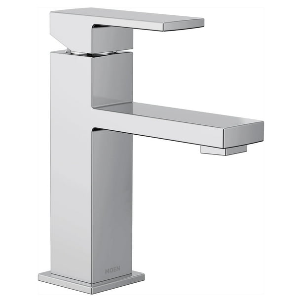 Grifo para lavabo de baño Moen Revyl, cromado, monomando 84771