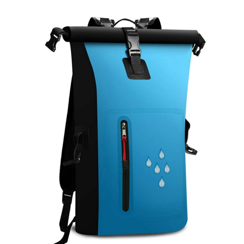 Outdoor PVC waterproof bag, large capacity men's and women's waterproof drift bag, backpack sports bag waterproof bag, hiking camping travel bag backpack
