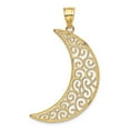 thumbnail image 3 of FB Jewels 14K Yellow Gold Filigree Moon Pendant, 3 of 4