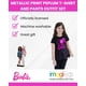 thumbnail image 2 of Camiseta y pantalones Outfit Barbie 4T para niñas pequeñas, negro/rosa, 2 of 7