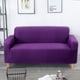 thumbnail image 2 of Funda de Asiento Multiusos de 2 plazas en interior de Poliéster - Púrpura Sunnimix Funda Sofá Loveseat, 2 of 8
