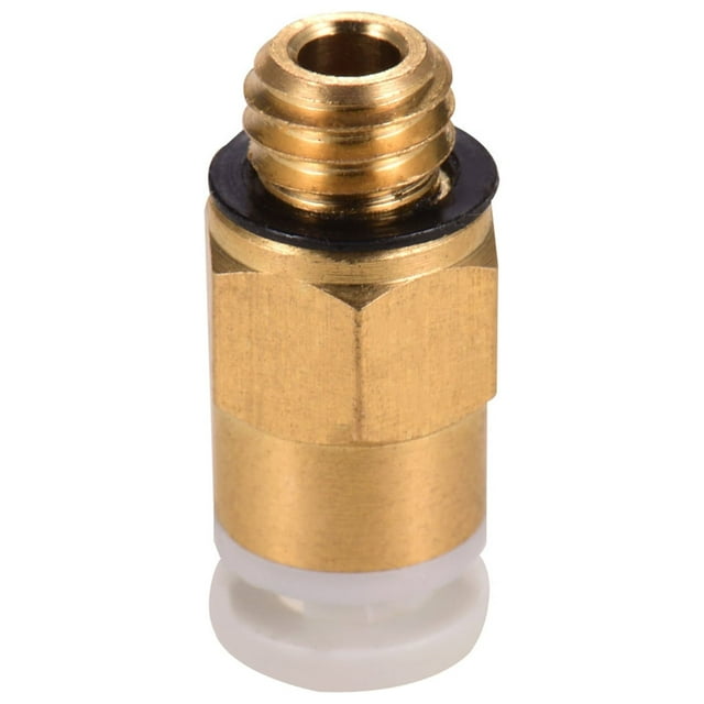 Labymos PC4-M6 Male Straight Pneumatic Tube Push Fitting Connector Compatible for CR-10 Ender 3