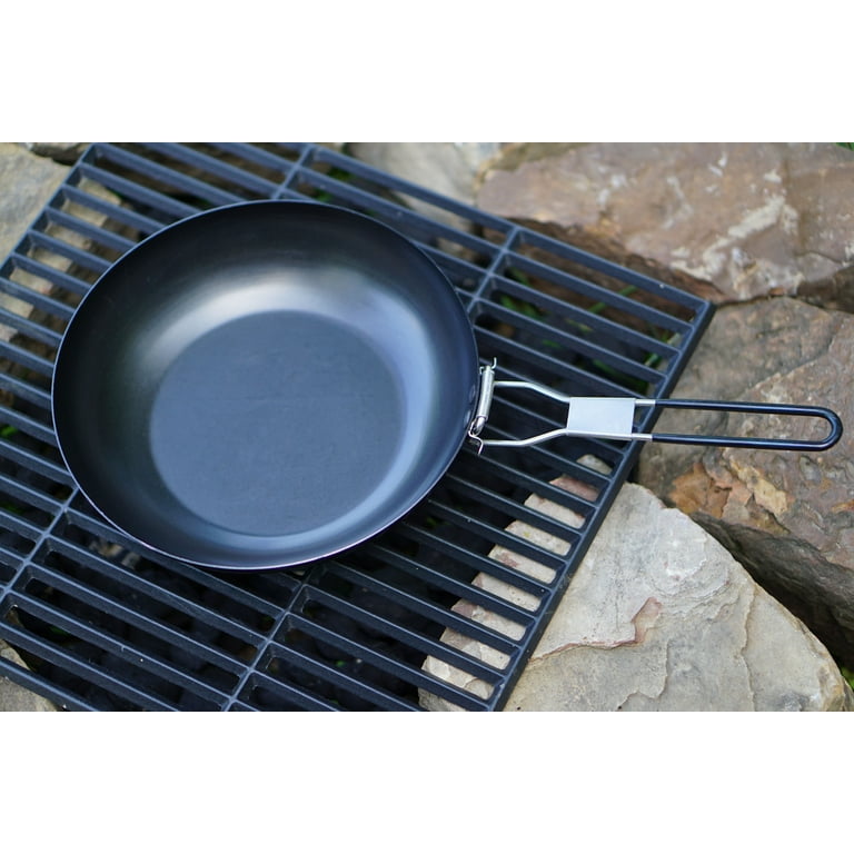 NEW Coleman 12 inch Collapsible Frying Pan- Non Stick Steel